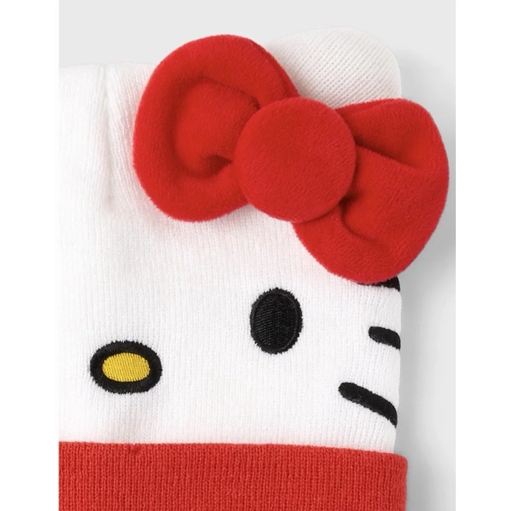 Girls Hello Kitty® 2-Piece Cold Weather Set - Hat And Mittens